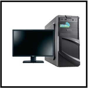 Bluetech Core i3 Processor with 8 GB RAM , 1 TB , DVD RW , 18.5" Monitor