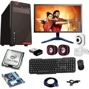 Bluetech Assembled Desktop Computer Core 2 Duo (4GB, 250GB, 17" LED, Win 7, Webcam)