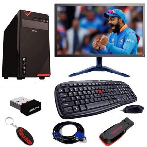 Bluetech Assembled Desktop Computer Intel Dual Core | 15.1" LED | 4GB RAM | Win 10 Trial