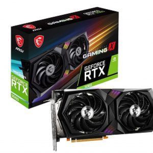 MSI Gaming GeForce RTX 3060 12GB 15 Gbps GDRR6 192-Bit HDMI/DP PCIe 4 Twin-Frozr Torx Fan Ampere RGB OC Graphics Card (RTX 3060 Gaming X 12G)