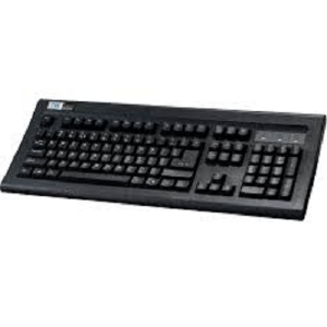 TVS ELECTRONICS Gold Prime USB-A Keyboard (Black)