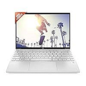 HP Pavilion Aero 13-inch model with Ryzen 5, 16 GB RAM, and a 512 GB SSD