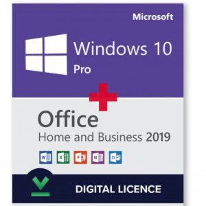 Windows 10 Pro + Office Home & Business 19 Key