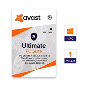 Avast Ultimate PC Suite (Premium Total Security) (1 PC | 1 Year)