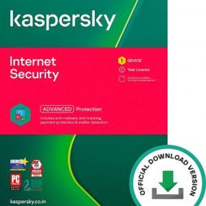 Kaspersky Internet Security (Windows / Mac / Android) Latest Version - 1 User, 1 Years