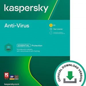 Kaspersky Anti-Virus Latest Version- 1 PC, 1 Year