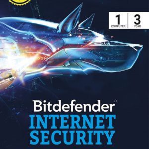 BitDefender Internet Security Latest Version - 1 Device, 3 Years (Voucher)