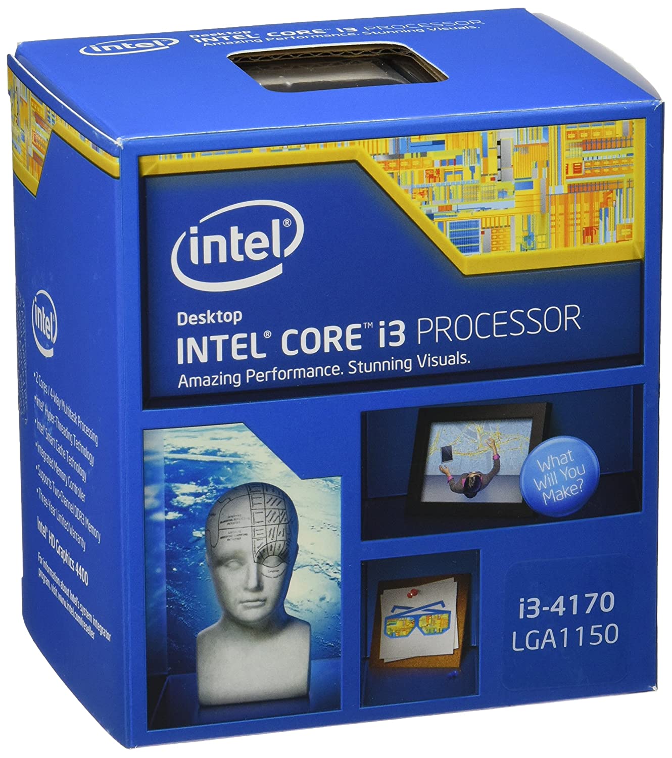 450円 国内初の直営店 Intel Core i3-4170 LGA1150 CPU