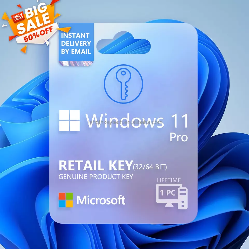 Microsoft Windows 11 Pro 5 Pc Activation Online Keys (retail) at Rs 1290.00, Windows 10, Windows 11 Download, Windows 7, Windows 8, माइक्रोसॉफ़्ट  विंडोज़ - Sk Retails, Nagpur