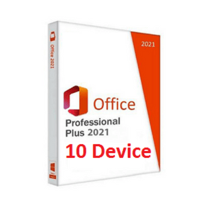 Office Professional Plus 2021 - 10 PC Lifetime Validity