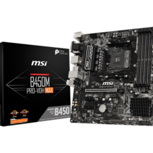 MSI B450M PRO-VDH MAX Gaming Motherboard