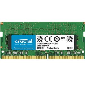 Crucial 8GB Single DDR4 2400 MT/s (PC4-19200) SR x8 SODIMM 260-Pin for Mac - CT8G4S24AM