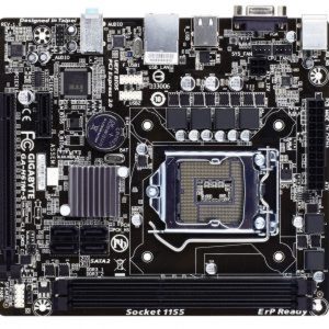 Gigabyte GA-H61M-S Intel 3rd Motherboard / Intel H61 Chipset / Socket 115 / PCI-EX 16 Generation 3 / Micro ATX / Dual Channel DDR3 x 2 / HD Audio / Gbe LAN / 3Gb/s SATA x 4 / USB 2.0