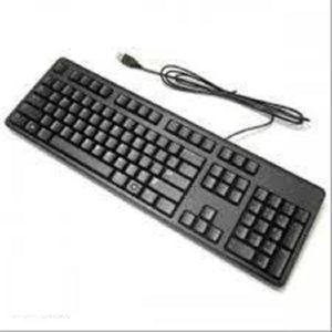 Dell KB216 Wired Multimedia USB Keyboard, Black (580-ADMT)