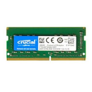 Crucial 4GB DDR4 1.2v 2400Mhz CL17 SODIMM RAM Memory Module for Laptops and Notebooks