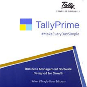 Tally Prime GST Ready Silver Single User – Perpetual(No CD. E-mail delivery in 1 hour)