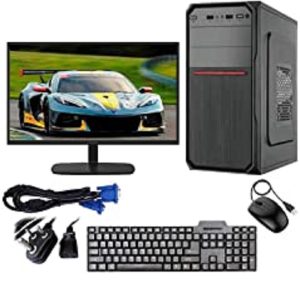 Assembled Work from Home 18.5-inch All in One SSD Desktop Computer(i5 10th Gen/120GB SSD/8GBRAM/1 TB /Win 10/MS Office) with Free Speakers