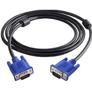 POSH Male to Male VGA Cable 1.5 Meter, Support PC/Monitor/LCD/LED, Plasma, Projector, TFT. VGA to VGA Converter Adapter Cable