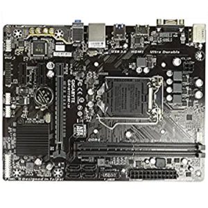 Gigabyte GA-H110M-H M-ATX Motherboard with Realtek GbE LAN, 6th and 7th Gen Intel Processor Support