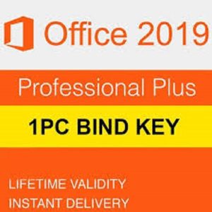 Office Professional Plus 2019 Email Bind Key 1 PC Lifetime