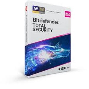BitDefender Total Security Latest Version (Windows) - 5 User, 1 Year (Activation Key Card)