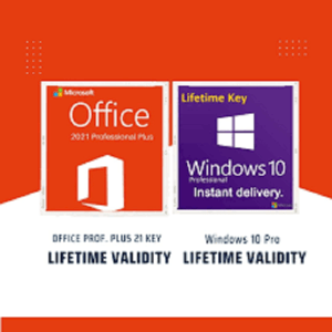 Windows 10 Pro incl Office 2021 Licence Key lifetime