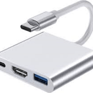 Eonline 3 in 1 USB C Type C Hub mac 3.1 Converter Adapter for Type c to USB 3.0 Aluminum For Apple Mac book adapter