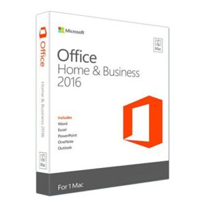 Microsoft Office Home & Business 2016 pre activated software for Lifetime (Mac)