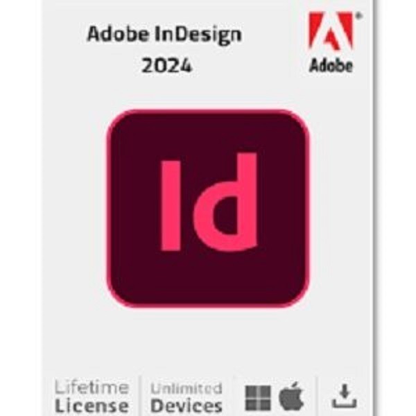 Adobe Indesign Pre-Activated Software 2024 Lifetime (Windows)