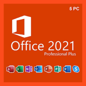 Office 2021 Professional Plus License key Lifetime Validity - 5 PCs
