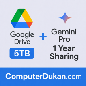 Google Drive 5TB + Gemini Pro 1 Year Sharing