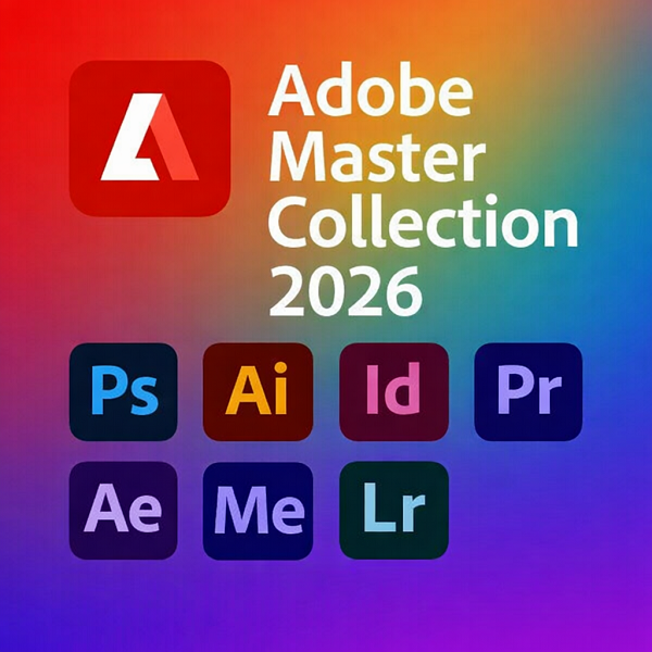 Adobe Creative Cloud Master Collection 2026 Preactivated Lifetime (Windows)