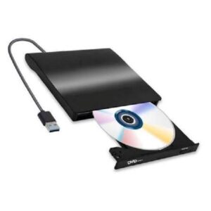 External USB DVD-RW Drive – Portable CD/DVD Writer & Reader